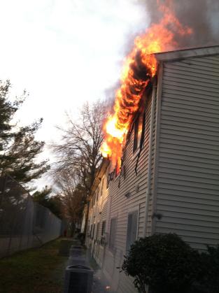 &quot; Structure Fire&quot; 747 Wrenn Rd Apt B 3/8/13